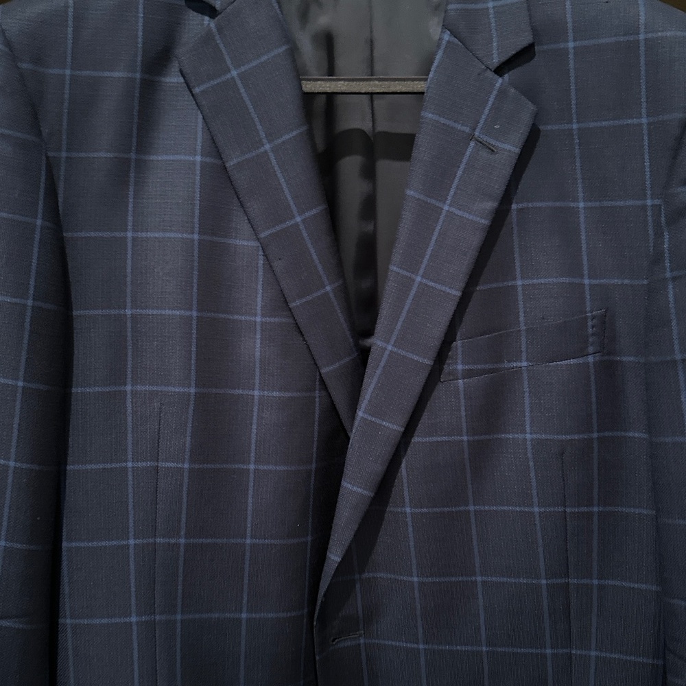Brooks Brothers Regent Fit size 46R windowpane